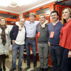 Los socialistas vivieron una jornada intensa.-Valentín Guisande
