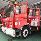 El parque de bomberos de la capital. / ÁLVARO MARTÍNEZ-