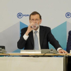 Mariano Rajoy presidiendo el Comité Ejecutivo de Partido Popular.-JOSE LUIS ROCA