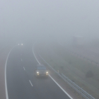 Niebla en la mañana de este miércoles en Castilla y León, un fenómeno que se puede extender al centro de Soria jueves y viernes. VICENTE - ICAL