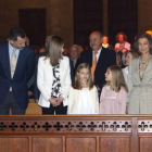 A la cita no han asistido ni el rey Juan Carlos ni las infantas Cristina y Elena.-Foto: EFE / MONTSERRAT T DIEZ