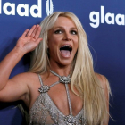 Britney Spears, durante la entrega de unos premios en beverly Hills, hace un año.-X90045