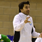 El entrenador del Río Duero San José, Alfonso Flores. / DIEGO MAYOR-