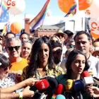 Arrimadas en la fiesta del Orgullo: Cs no va a dejar de ir a ninguna fiesta de la libertad.-EFE / J.J. GUILLÉN