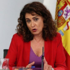 La ministra de Hacienda, María Jesús Montero, en julio pasado.-EFE / J. J. GUILLÉN