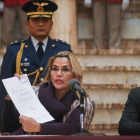Jeanine Áñez, presidenta interina de Bolivia.-EUROPA PRESS