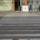Paso de peatones en el número 58 de la avenida Valladolid-Luis Ángel Tejedor