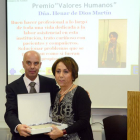 Henar de Dios recibió uno de los premios.-Álvaro Martínez