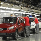 Cadena de montaje de la fábrica de Nissan en Sunderland.-/ REUTERS / NIGEL RODDIS
