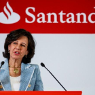 La presidenta de Banco Santander, Ana Botín, en una imagen de archivo.-JUAN MEDINA (REUTERS)