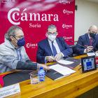 Firma del acuerdo entre las Cámaras de Soria, Cuenca y Teruel - MARIO TEJEDOR WEB