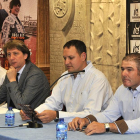 De izquierda a derecha, Mario Pérez Langa, Carlos Martínez, Alberto García y Félix Majada.-Valentín Guisande