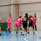 El CSB Infantil Femenino A consiguió una cómoda victoria en Burgos. HDS