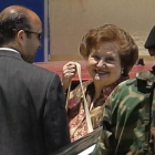 Lucía Hiriart, esposa del exdictador chileno Augusto Pinochet.-EFE / IAN SALAS