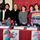 Encuentro de Mujeres Cineastas que el año pasado celebró el Ciudad de Soria en el salón Gerardo Diego del Casino. VALENTÍN GUISANDE
