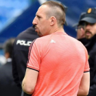 Ribery, uno de los jugadores envueltos en un escándalo sexual, en el Vicente Calderón-GERARD JULIEN