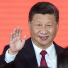 El presidente de China en la cerimonia de inauguración del puente Hong Kong-Zhunai-Macau-FRED DEFOUR (AFP)