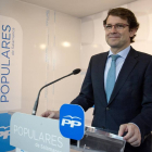 El candidato a la Alcaldía de Salamanca por el Partido Popular, Alfonso Fernández Mañueco-Ical