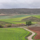 Renovación de la línea Soria-Torralba a su paso por Ambrona. HDS