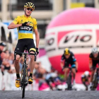 Froome ha confirmado oficialmente su participación en la Vuelta 2015.-Foto: AFP / LUC CLAESSEN