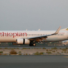 Un Boeing 737 de Ethiopian Airlines como el que se estrelló esta mañana.-EL PERIÓDICO