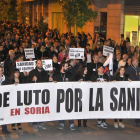 Manifestación de Soria Ya por una sanidad mejor-Valentín Guisande
