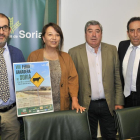 De izquierda a derecha, Palomares, Andrés, Gonzalo y Lozano.-Valentín Guisande