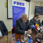 De izquierda a derecha, Juan Gabriel Pérez, Orlando Sardi, Santiago Aparicio y Julián Efrén Ossa. / A. M. -