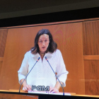 Carmen Susín (PP) presentando la iniciativa-CORTES DE ARAGÓN