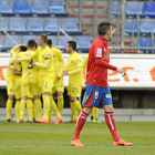 El Villarreal B fue mejor que el Numancia en Los Pajaritos. / V. Guisande-