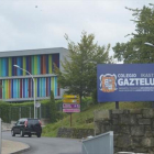 Entrada del colegio Gaztelueta, donde presuntamente ocurrieron los abusos entre el 2008 y el 2010.-VINCENT WEST E