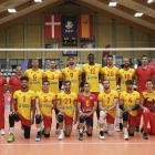 La selección española de voleibol se impuso a Dinamarca. RFEVB