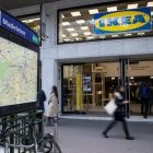 El nuevo Ikea de La Madeleine, en París.-AFP