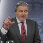 El portavoz del Gobierno y ministro de Cultura, Íñigo Méndez de Vigo-JUAN CARLOS HIDALGO