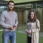Los fundadores de Vudoir, Paolo Rizzardini y Alina Franco.-FERRAN SENDRA