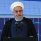 El presidente iraní, Hasán Rohani.-