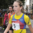 Estela Navascués quiere coger experiencia en la distacia de maratón. / Valentín Guisande-