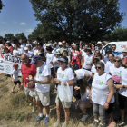 Miembros de la Plataforma Por una Soria Verde, en una de las manifestaciones.-V.G.