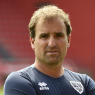 El técnico del Numancia, Jagoba Arrasate.-VALENTÍN GUISANDE
