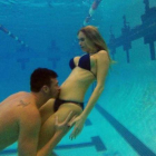 El nadador Ryan Lochte y su mujer.-INSTAGRAM
