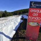 Pista de esquí de fondo en una imagen de archivo.-ÁLVARO MARTÍNEZ
