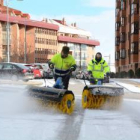 Temporal de frío y nieve en Soria (04/02/2014)