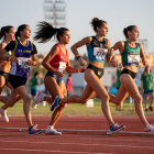 La atleta soriana Silvia Ondiviela (277), durante una prueba la temporada precedente. HDS