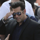 La estrella de Bollywood Salman Khan, en la investidura del primer ministro de la India, Narendra Modi, en mayo del 2014.-Foto: EFE / HARISH TYAGI