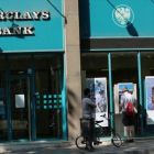 Oficina de Barclays, uno de los bancos sancinados por el 'caso líbor'-ARCHIVO / RICARD CUGAT