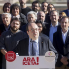 Miquel Iceta descarta reeditar un hipotético tripartito de izquierdas con ERC y los comuns /-QUIQUE GARCÍA (EFE)