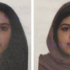Las hermanas Tala Farea (i), de 16 años, y Rotana Farea (d), de 22.-EPA/NYPD/EFE