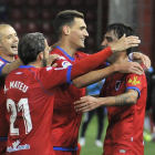 Dani Calvo será el único ‘superviviente’ en la Copa del once que el sábado goleaba al Sporting.-Daniel Rodríguez