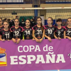 Plantilla del infantil femenino del Sporting Santo Domingo. HDS