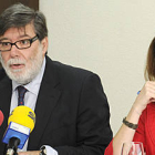 Santiago Aparicio y María Ángeles Fernández. / V. G. -